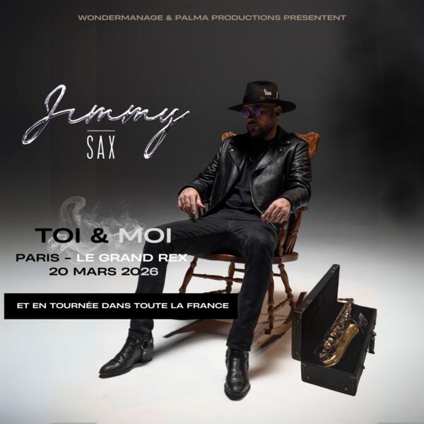 JIMMY SAX le vendredi 20 mars 2026