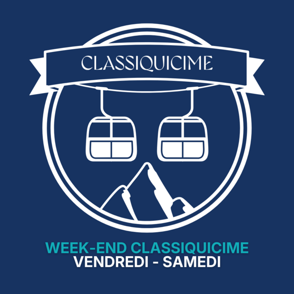 OFFRE WEEK-END CLASSIQUICIME – Vendredi + samedi