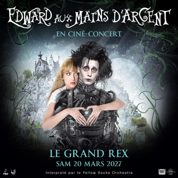 EDWARD AUX MAINS D'ARGENT EN CINÉ-CONCERT