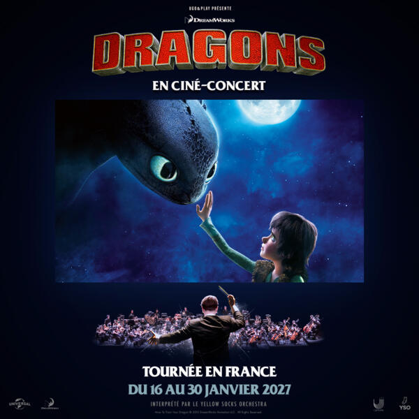 DRAGONS EN CINÉ-CONCERT