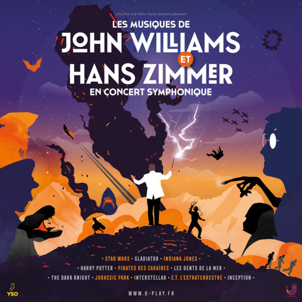 LES MUSIQUES DE JOHN WILLIAMS ET HANS ZIMMER EN CONCERT SYMPHONIQUE